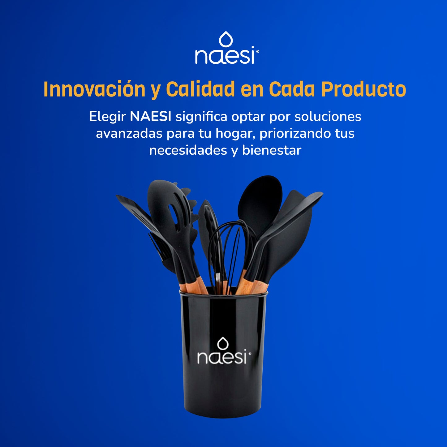 Set Utensilios De Cocina 12 Piezas Silicon