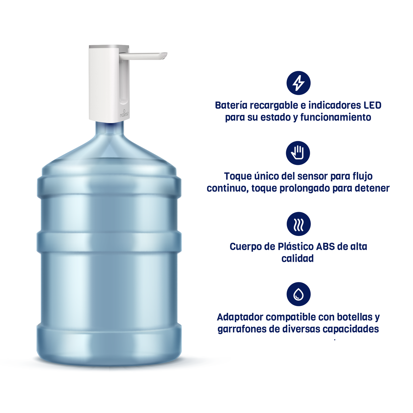 Dispensador De Agua Sin Contacto Y Eficaz