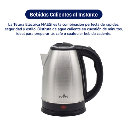 Tetera Eléctrica 1.8 L Acero Inoxidable