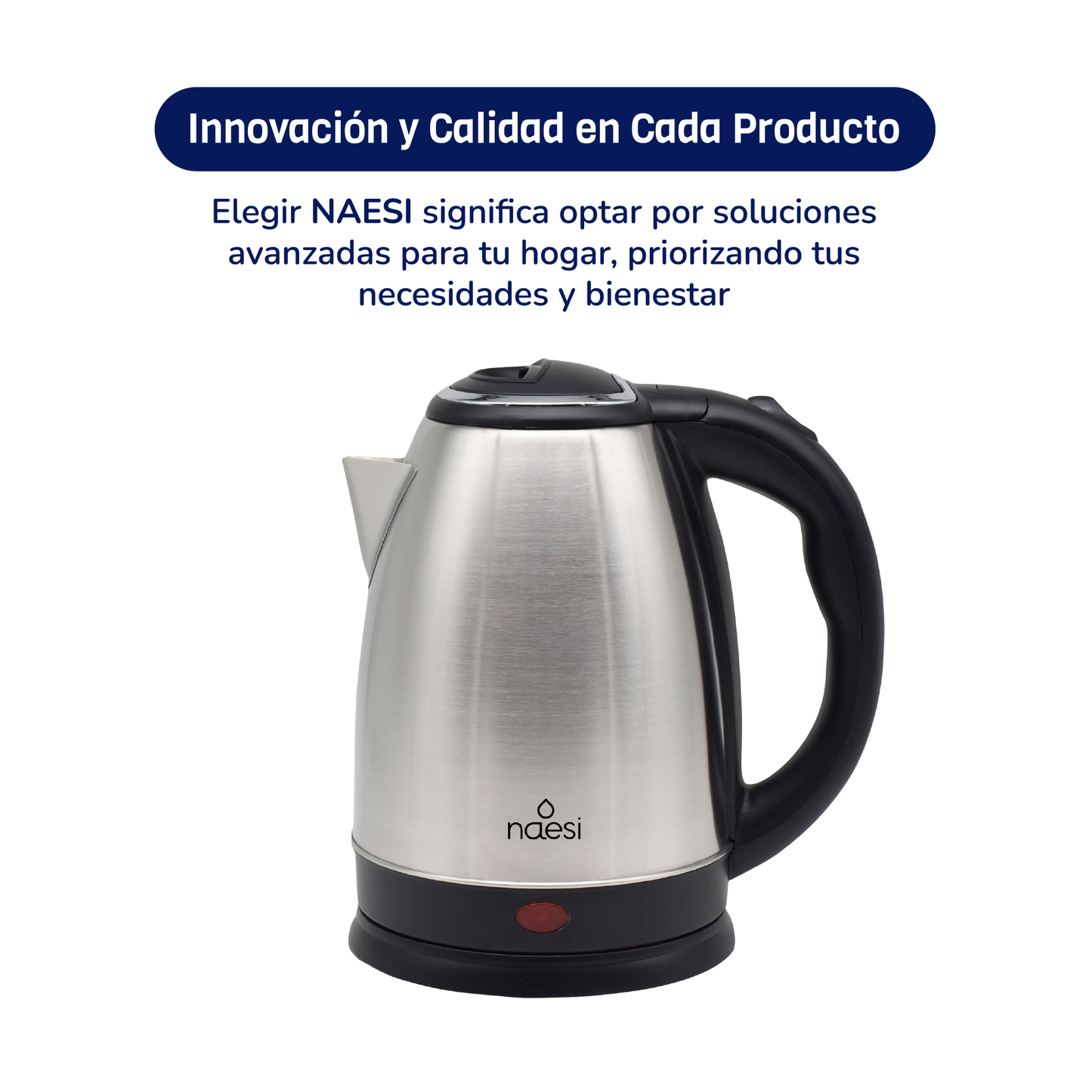 Tetera Eléctrica 1.8 L Acero Inoxidable