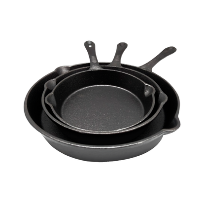 Combo Naesi – Sartenes de Hierro + Set Parrillero + Salero 2 en 1