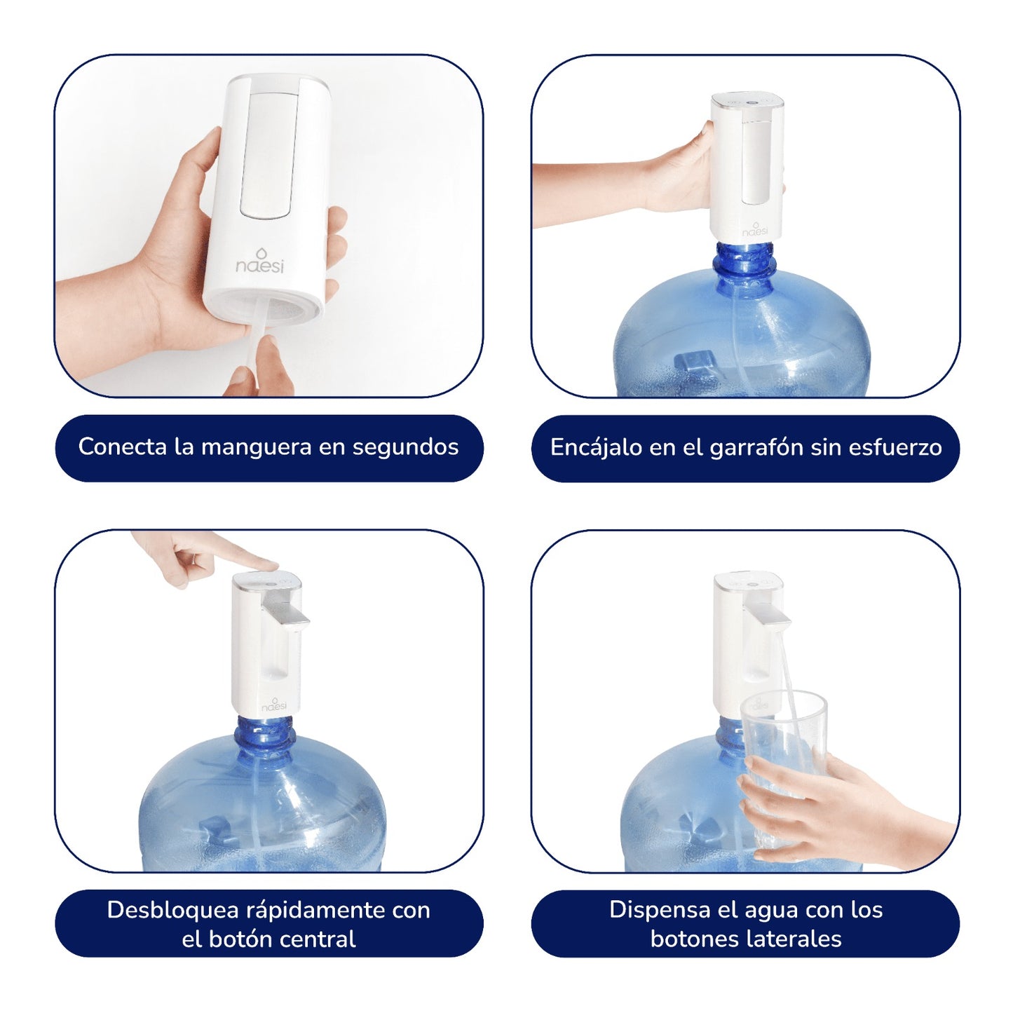 Dispensador De Agua Sin Contacto Y Eficaz